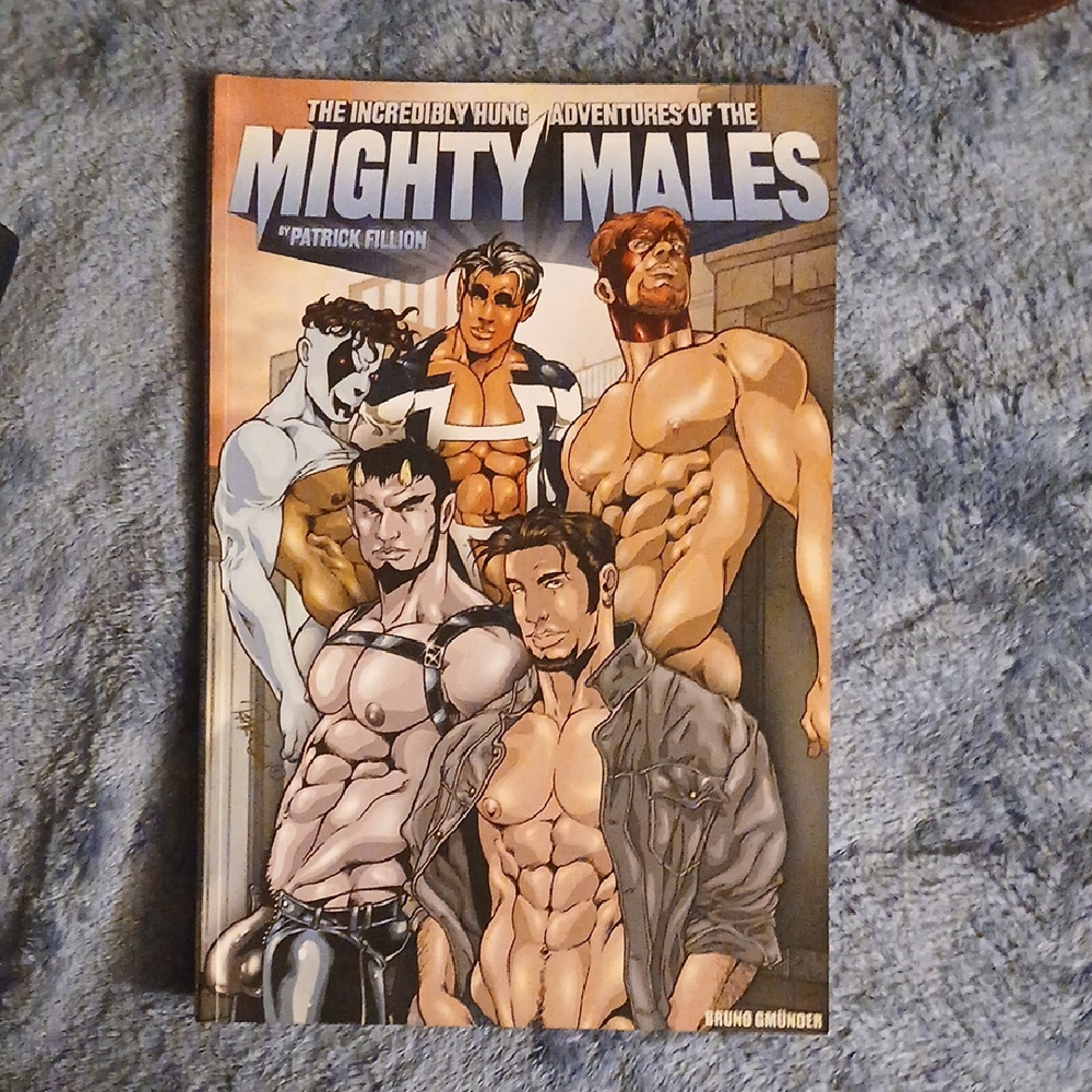 The Incredibly Hung Adventures of the Mighty Males anthology of comics